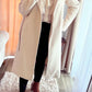 Wool coat in BEIGE ♡