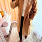 Wool coat in CAMEL ♡